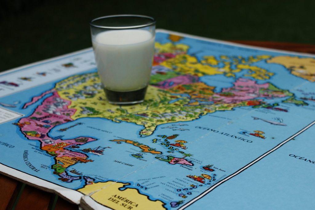 Evolución de la producción mundial de leche